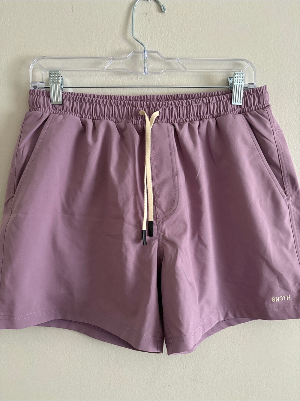 BN3TH Men's Lavender Performance Shorts Size M